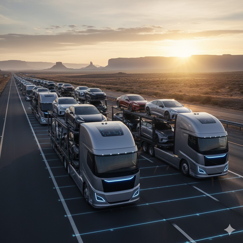 Autonomous Transport Takes the Wheel: The Future of Long-Haul Auto Shipping